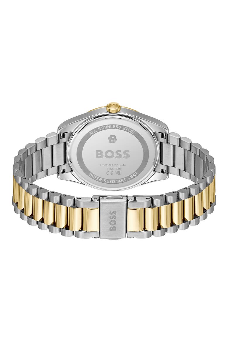 Cheswick Two-Tone Bracelet Watch, 40mm, Alternate, color, BLUE