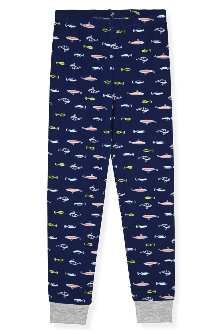 Kids' Assorted 2-Pack Print Fitted Two-Piece Pajamas, Alternate, color, BLUE
