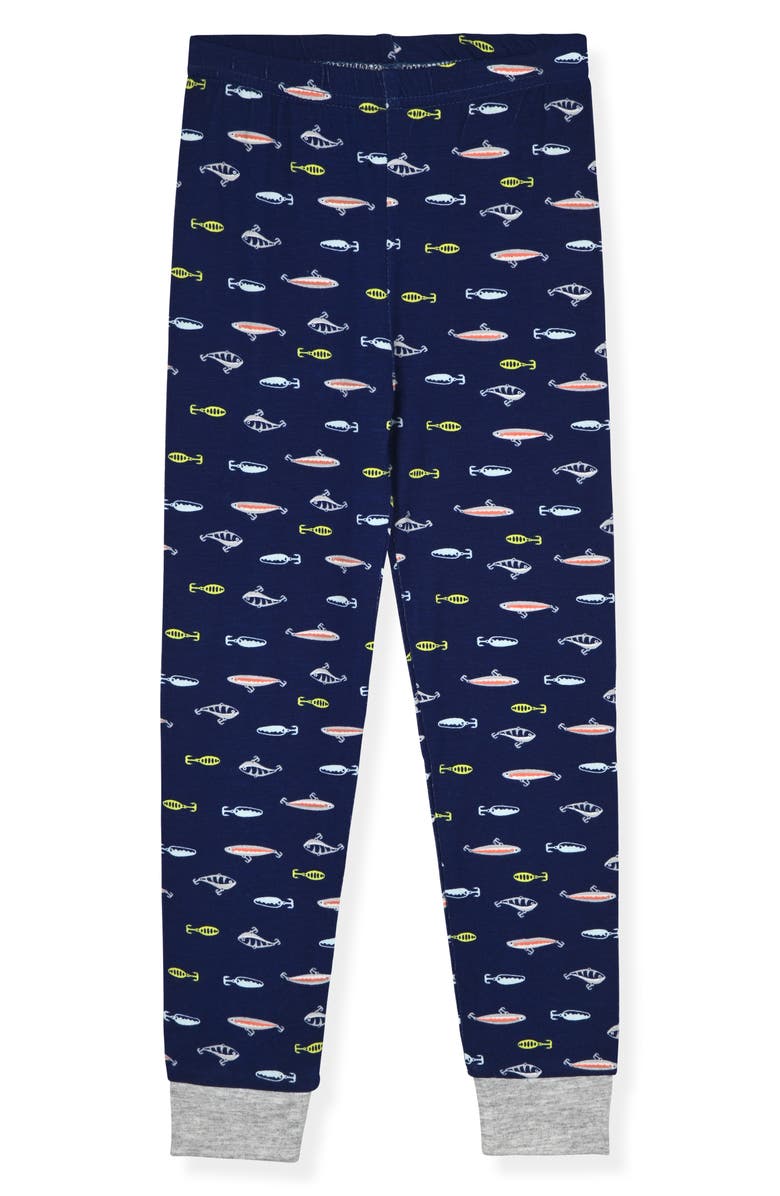 SLEEP ON IT Kids' Assorted 2-Pack Print Fitted Two-Piece Pajamas, Alternate, color, Blue