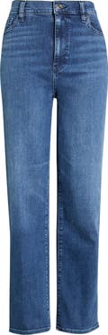FRAME Le Sleek High Waist Ankle Straight Leg Jeans