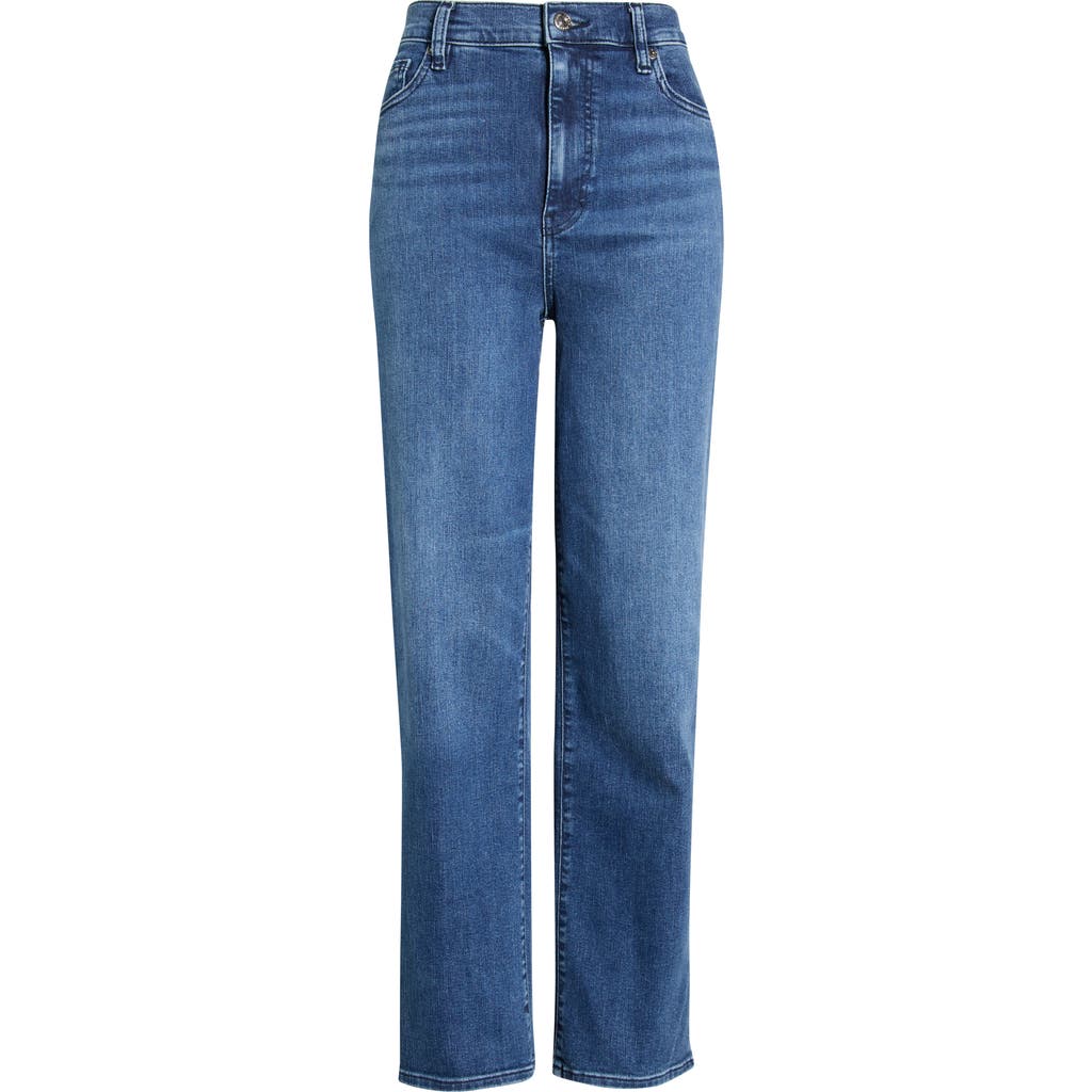 Frame Le Sleek High Waist Ankle Straight Leg Jeans In Ease