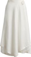 Polo Ralph Lauren Linen Wrap Skirt