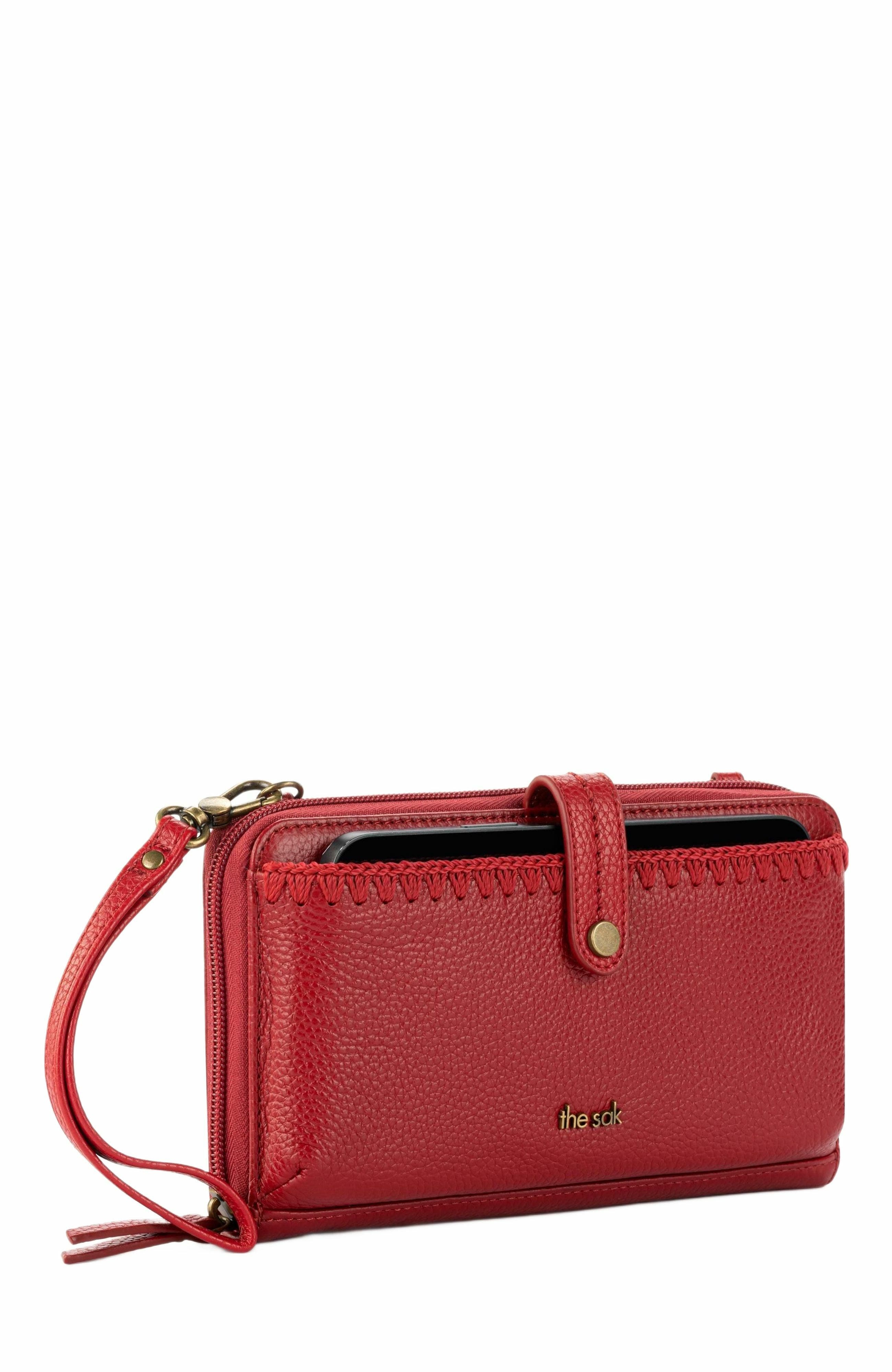 Iris Smartphone Crossbody Bag, Alternate, color, Scarlet