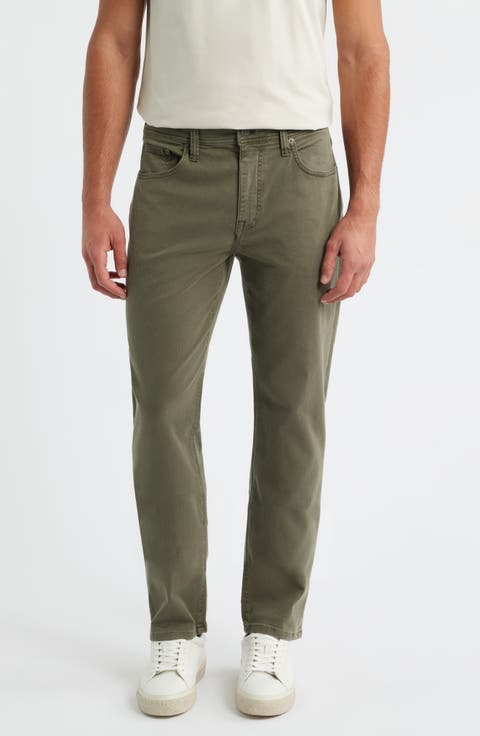 Straight Leg Jeans (Green Forest)