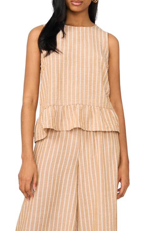 Ruffled Peplum Top