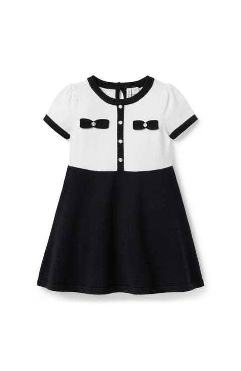 The Bow Sweater Dress (Little Kid & Big Kid)
