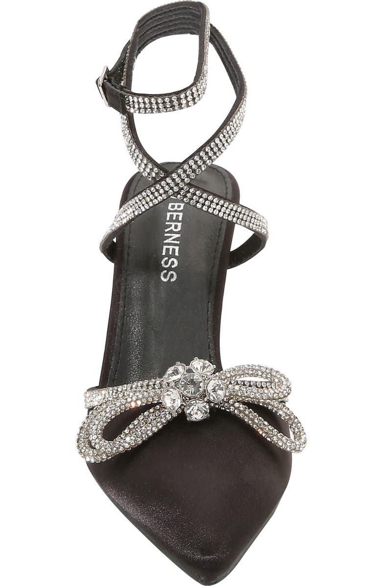 BERNESS Paris Satin Ankle Strap Pump, Alternate, color,