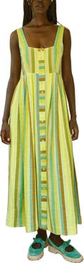 Ace & Jig Ginger Button Front Ankle Length Dress