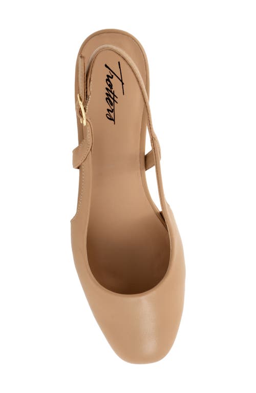 Trotters Dottie Slingback Pump In Beige