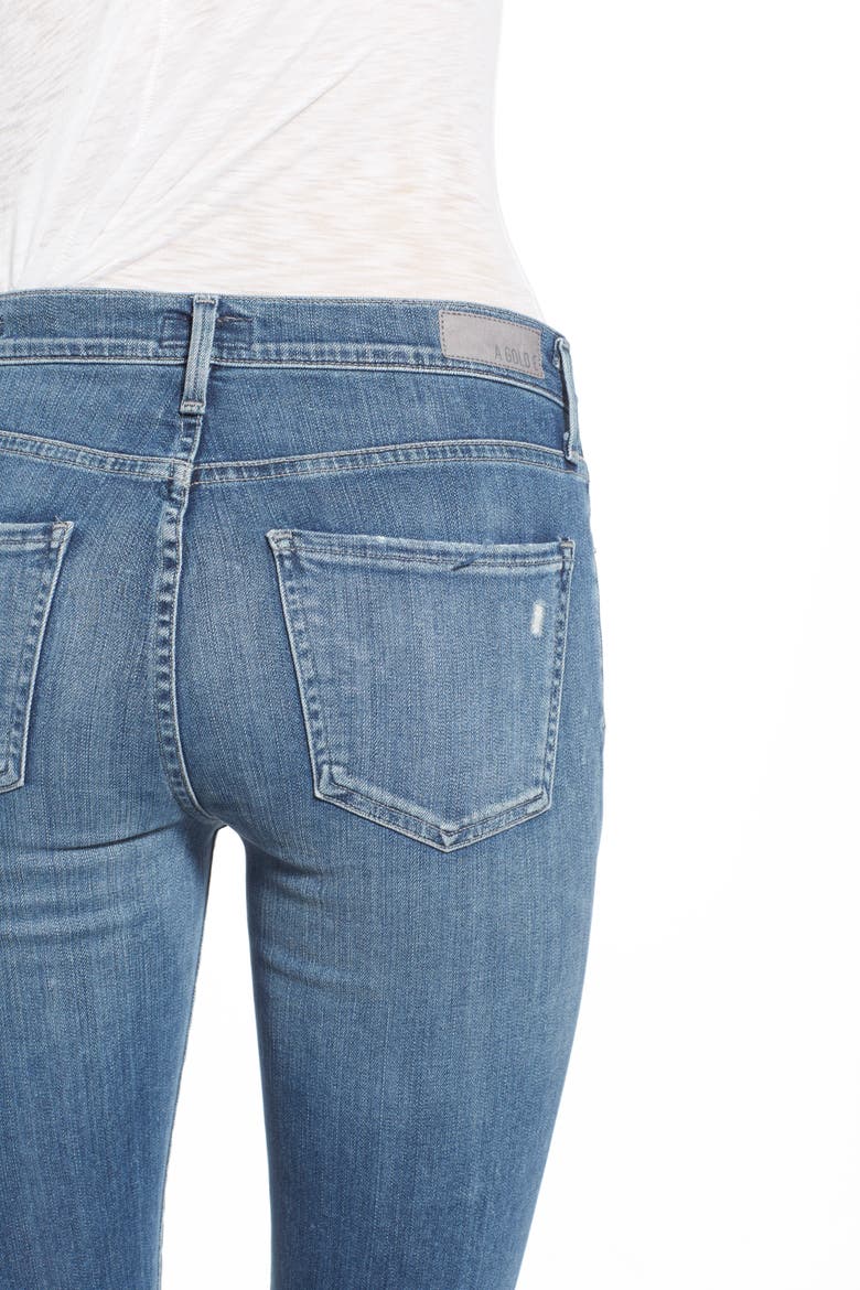 Sophie High Waist Skinny Jeans, Alternate, color, CANNES