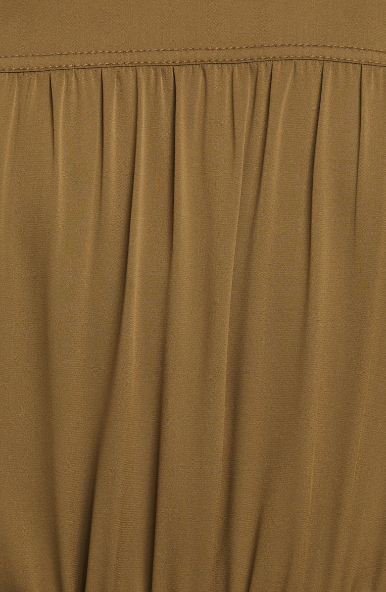 DVF Dory Long Sleeve Stretch Silk Shirtdress, Alternate, color, 