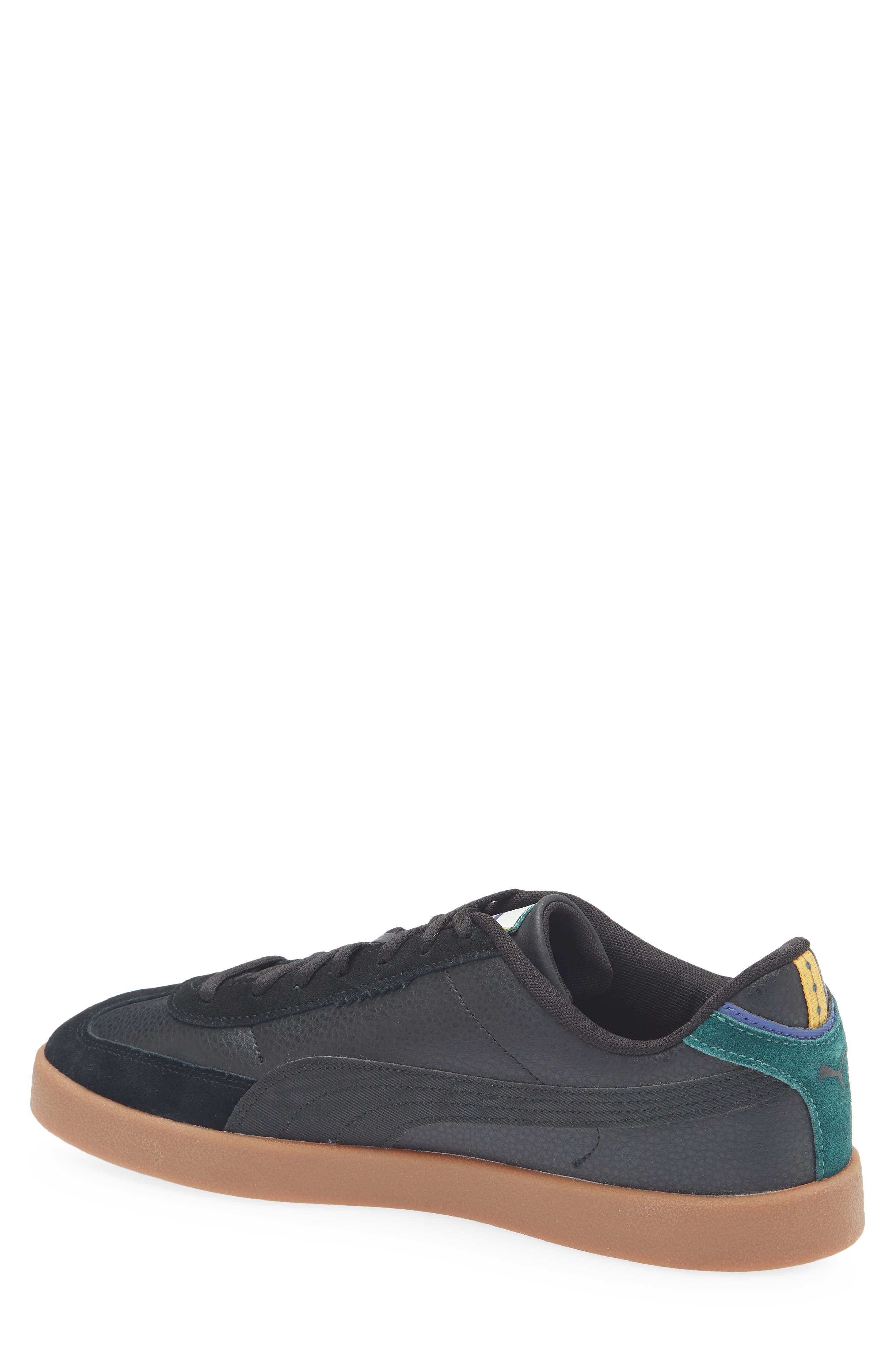 PUMA Club II Era Sneaker, Alternate, color, Puma Black-Dark Myrtle-Gold