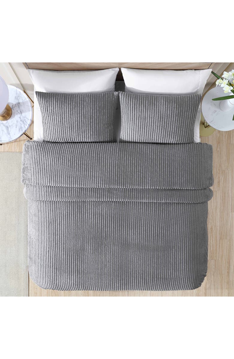 BEATRICE HOME FASHIONS Channel Chenille Bedspread, Alternate, color,