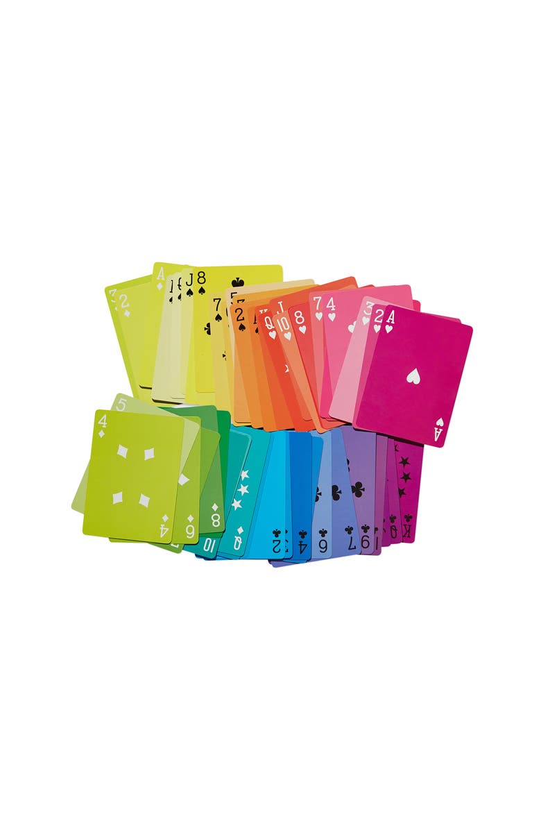 MoMA Design Store Rainbow Playing Cards, Alternate, color, 