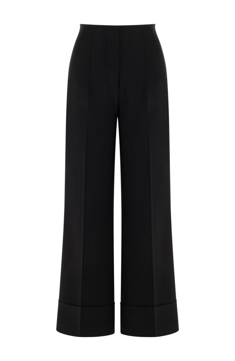 Nocturne High-Waist Flowy Palazzo Pants, Alternate, color,