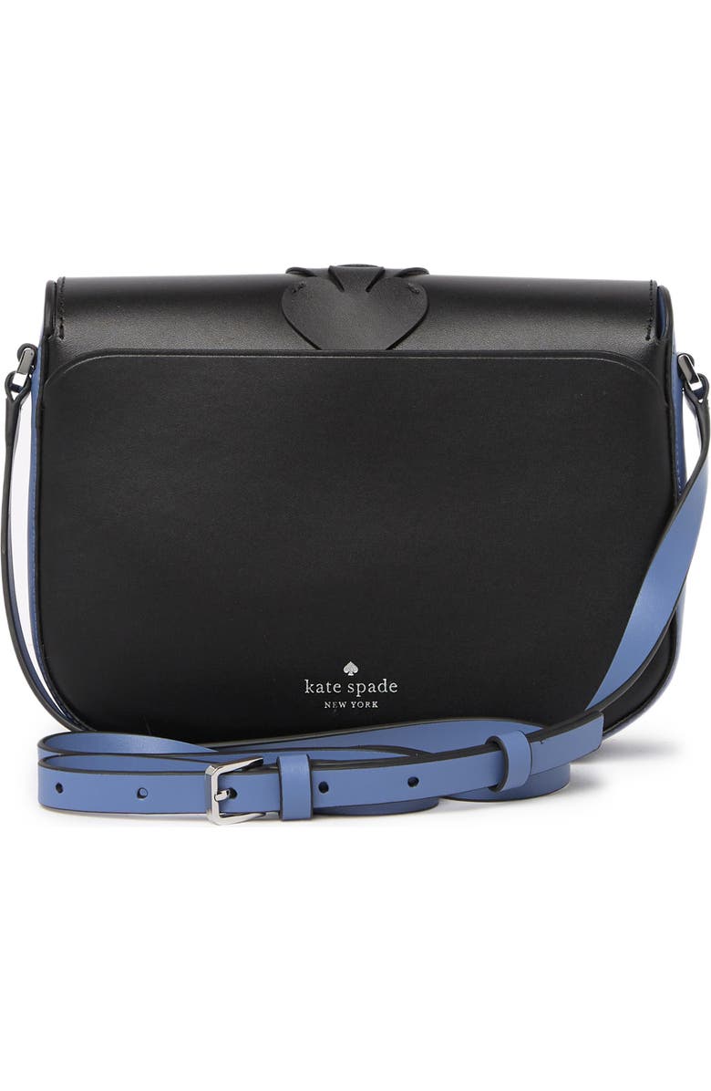 Kate Spade New York nadine woven spade medium flap shoulder bag, Alternate, color,