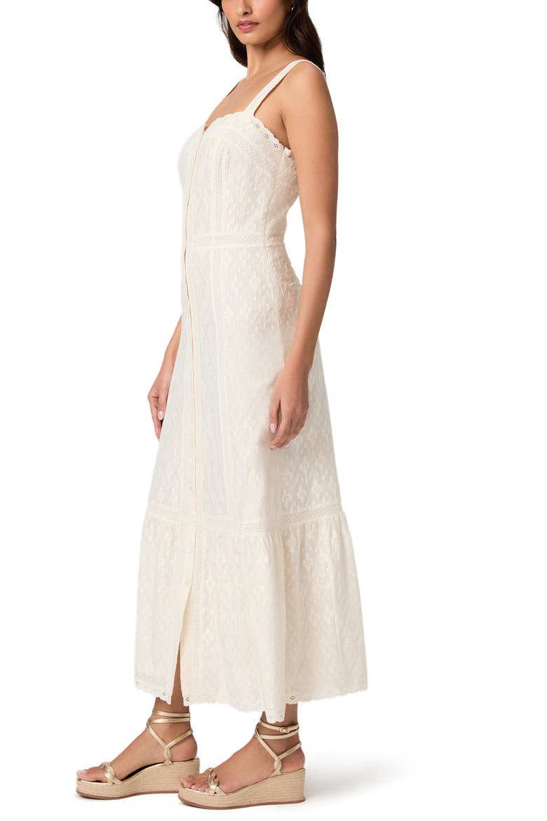 Kelli Lace Sleeveless Maxi Dress, Alternate, color, ANTIQUE WHITE