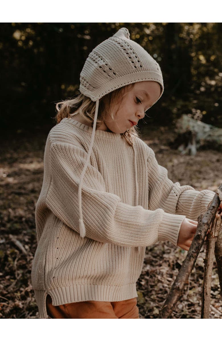The Simple Folk The Essential Sweater, Alternate, color, Oatmeal
