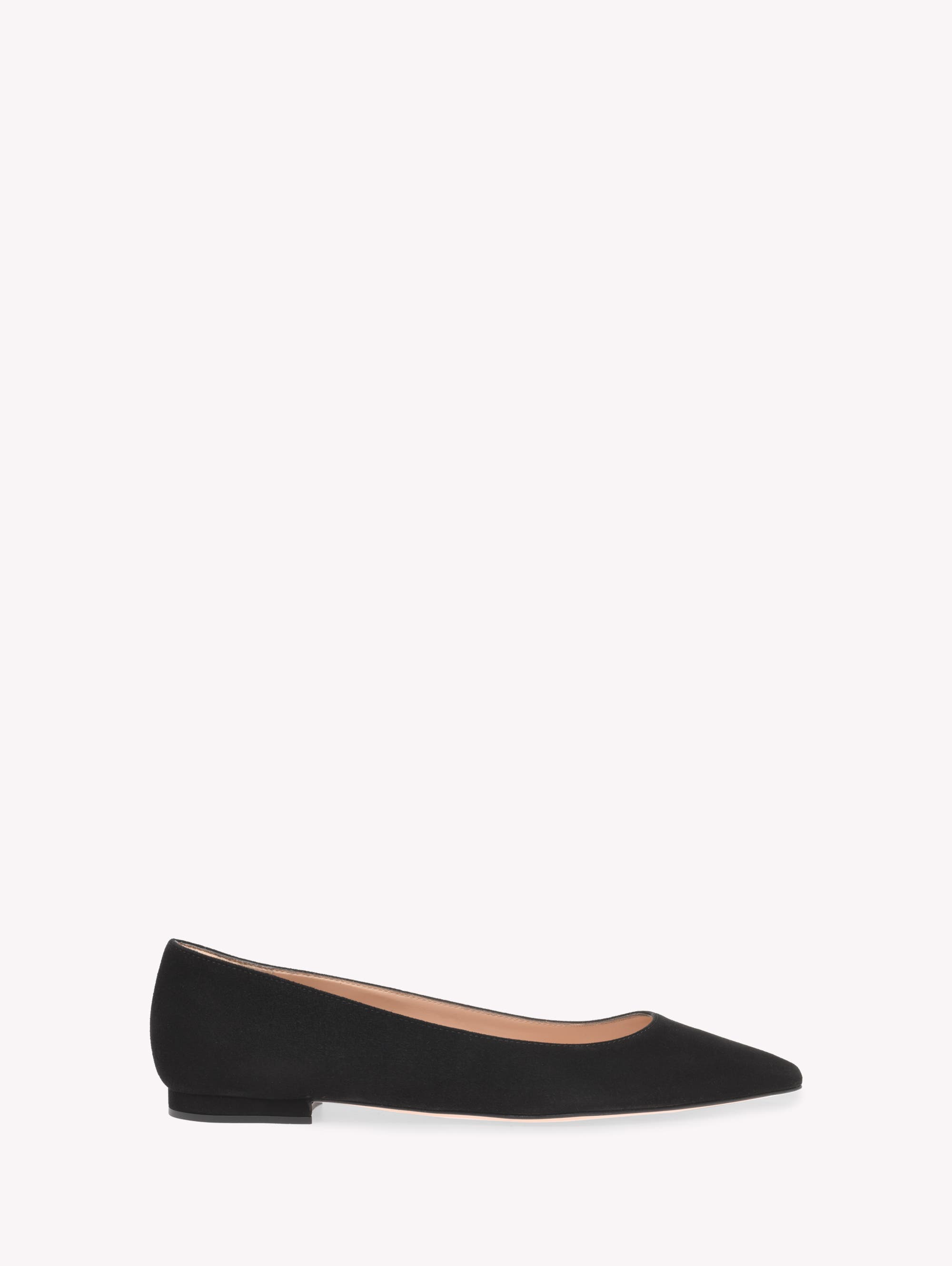 Gianvito Rossi Gianvito Flats, Main, color, Black