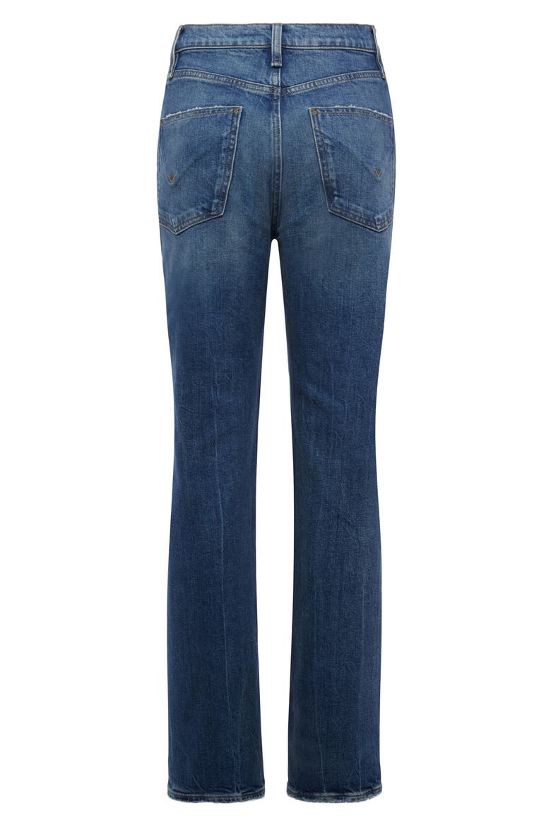 Jade Ripped High Waist Straight Leg Jeans, Alternate, color, ASTEROID