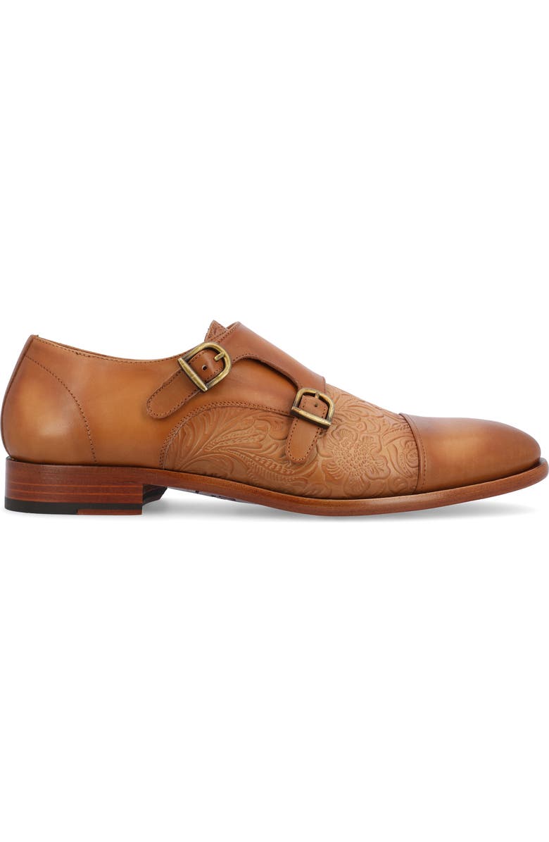 TAFT Lucca Double Monk Strap Shoe, Alternate, color,