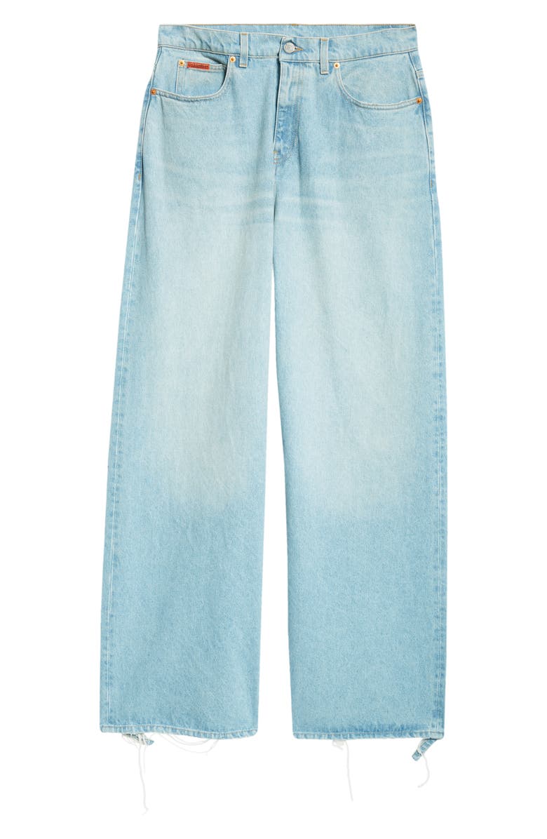 Martine Rose Extended Wide Leg Jeans, Alternate, color, 
