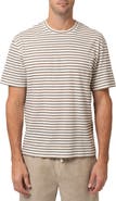 Mavi Jeans Stripe Cotton & Linen T-Shirt