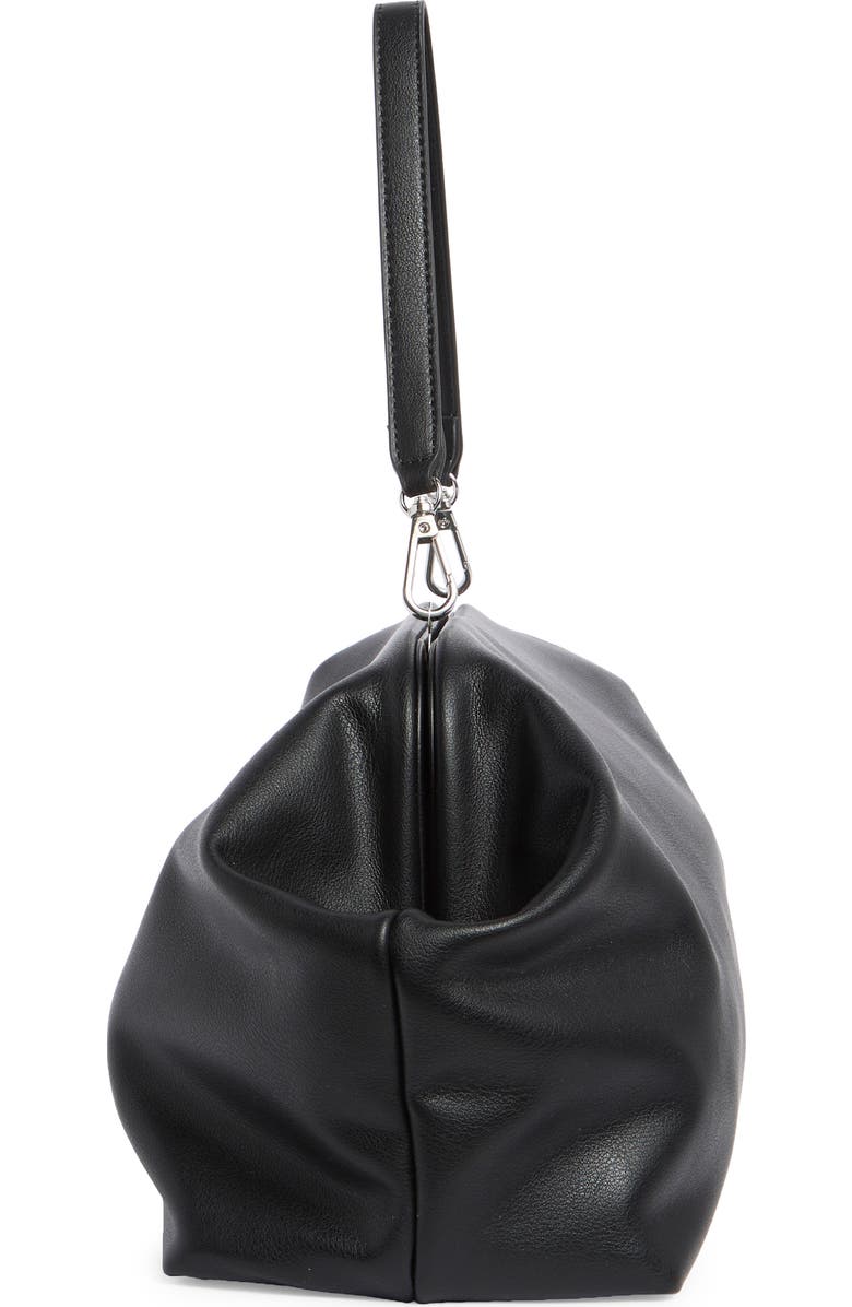 BCBG Oversize Frame Shoulder Bag, Alternate, color, Black