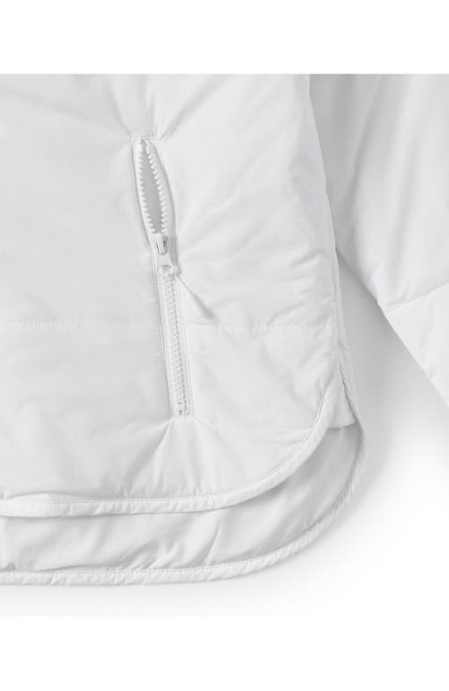 Lands' End Wanderfree Insulated Jacket In White