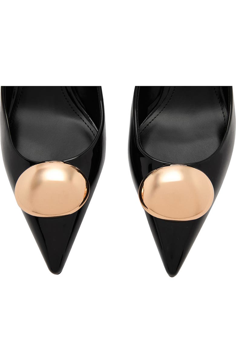 MANGO Pointed Toe Kitten Heel Slingback Pump, Alternate, color,