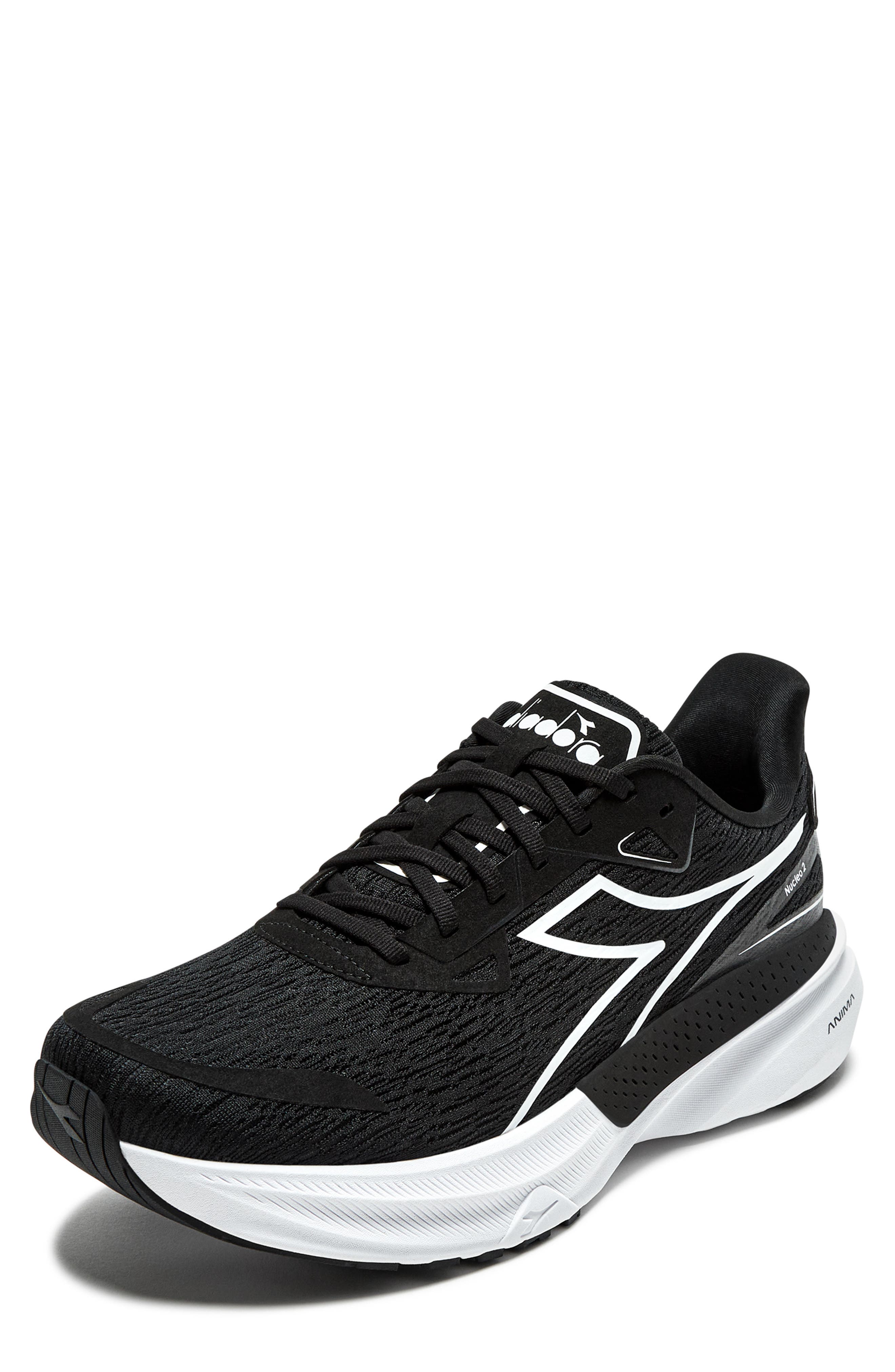 Nucleo 2 Running Shoe, Alternate, color, BLACK / WHITE