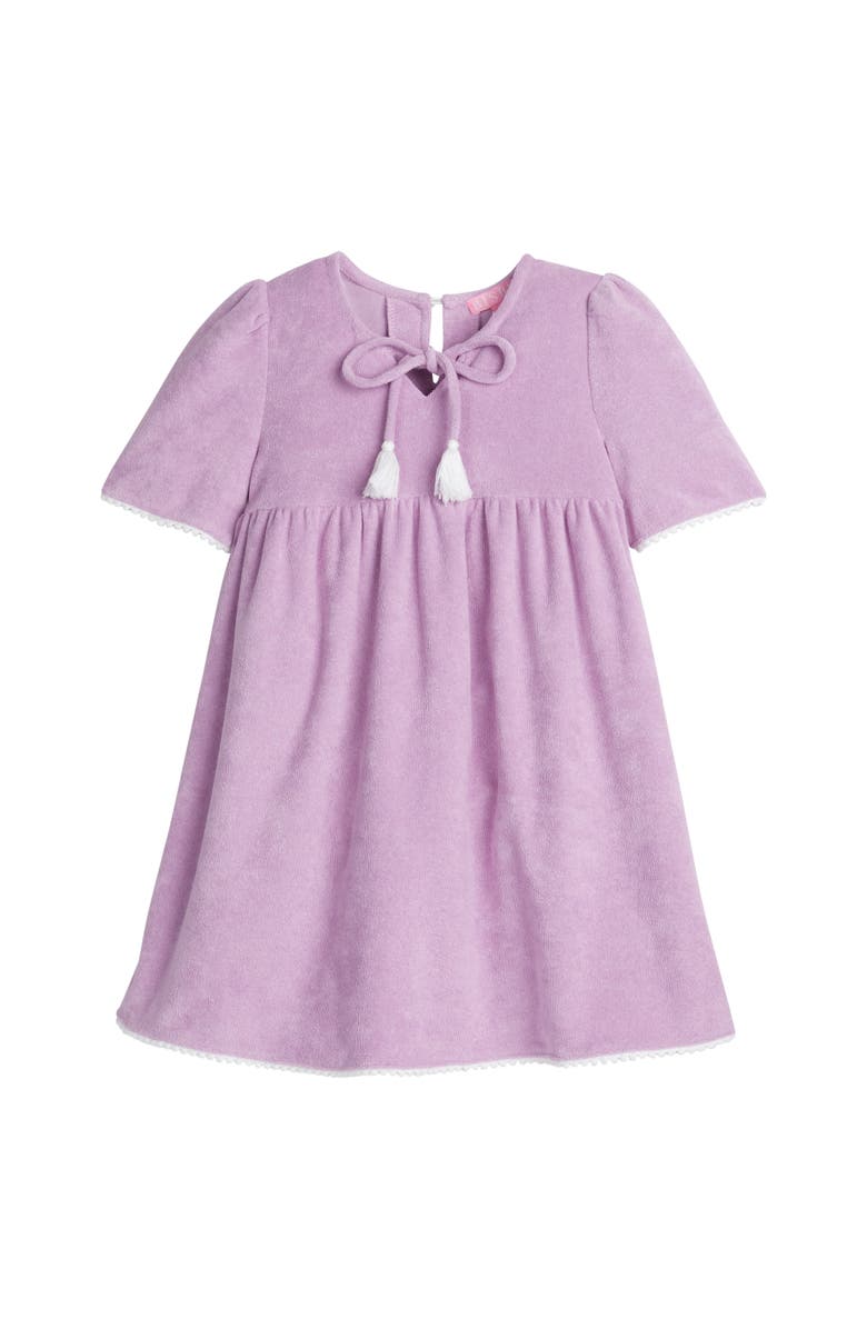 BISBY Kids' Riviera Dress, Main, color, Lilac Terry