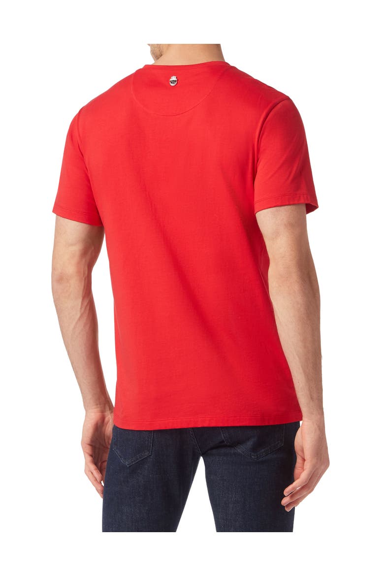 T-Shirt Round Neck Men, Alternate, color, red