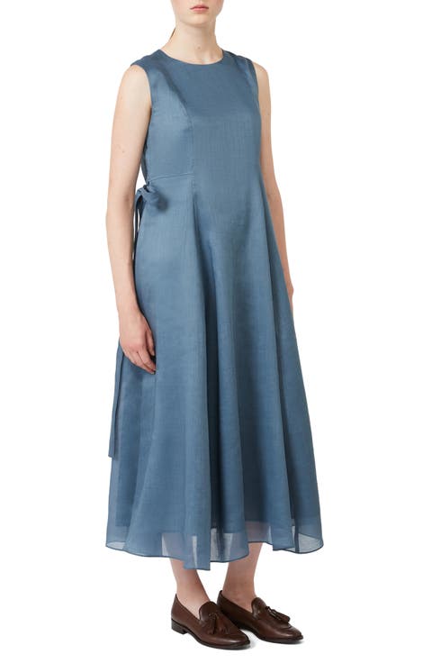 Aquile Sleeveless Midi Dress