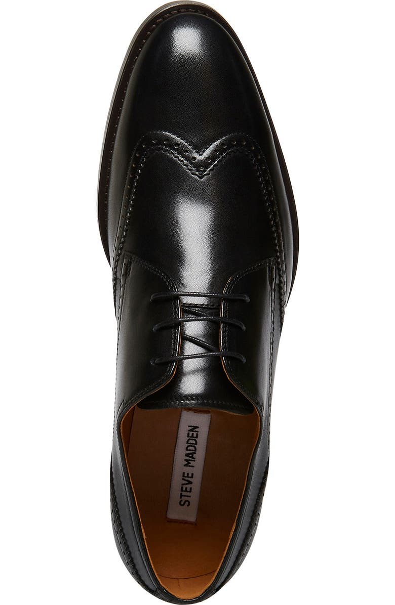 Steve Madden Rummi Leather Wingtip Derby, Alternate, color,