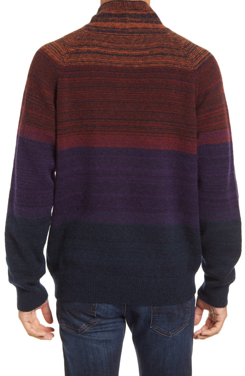 Scotch & Soda Gradient Mock Neck Sweater, Alternate, color, 