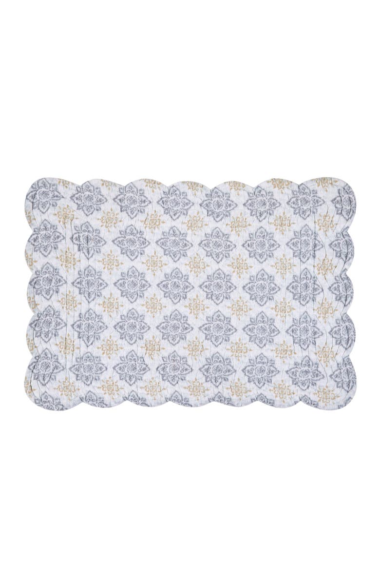 Harlan Placemats Set of 6, 13" x 19", Alternate, color, Blue