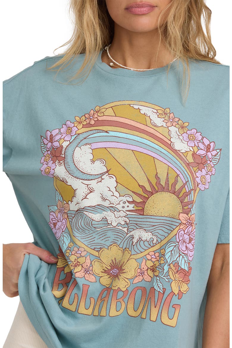 Everyday Paradise Graphic T-Shirt, Alternate, color, MASON BLUE