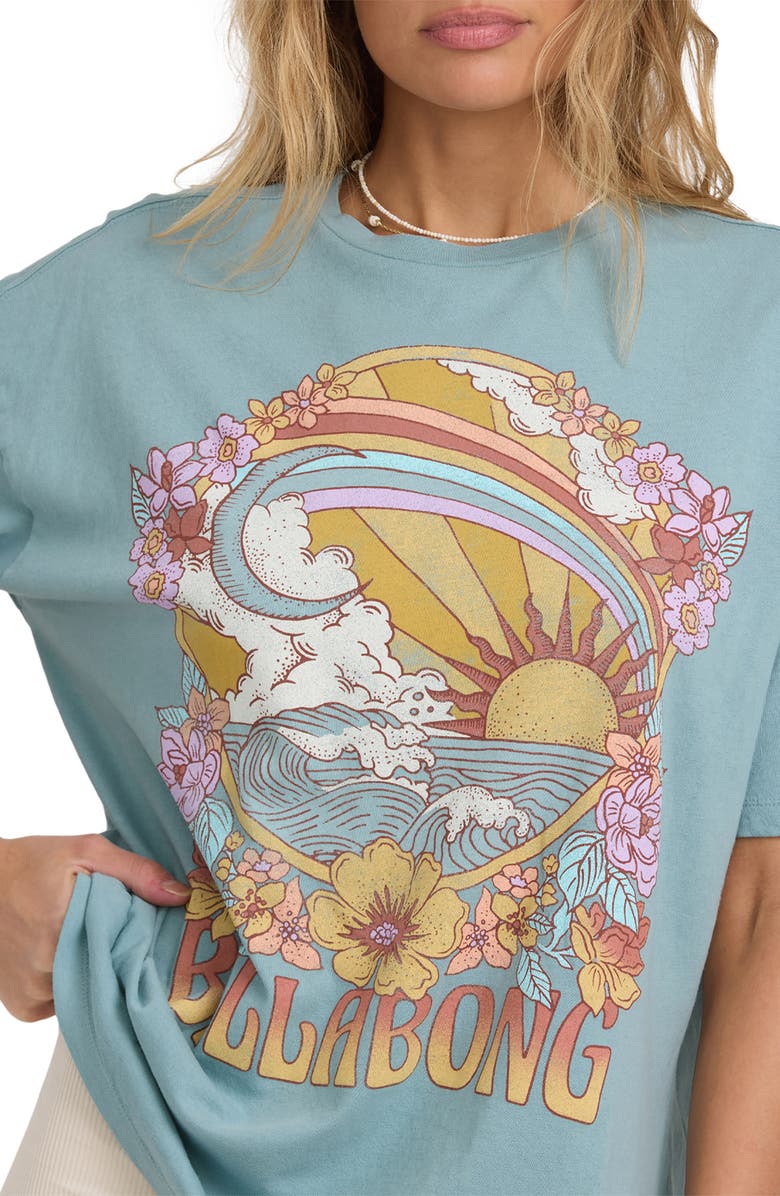 Billabong Everyday Paradise Graphic T-Shirt, Alternate, color, Mason Blue