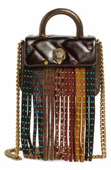 Kurt Geiger London Handle Micro Kensington Fringe Bag