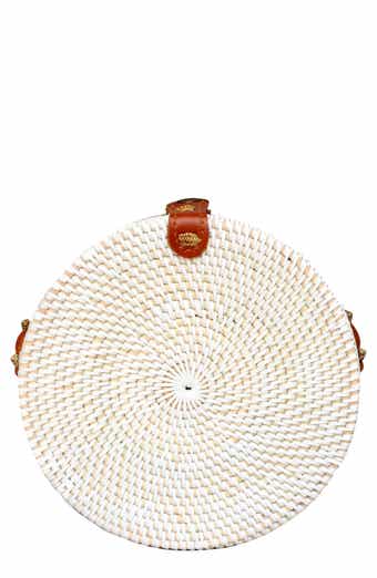 Jelavu Ata Bali Rattan Canteen Crossbody Bag