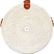 Jelavu Ata Bali Rattan Canteen Crossbody Bag