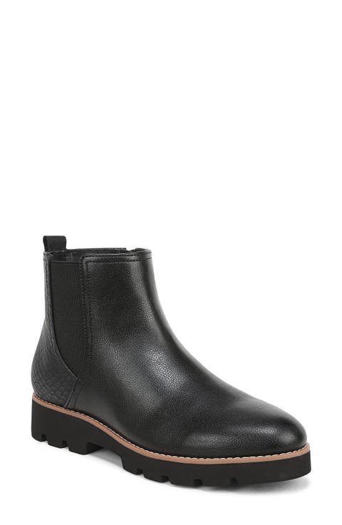 Cami Faux Leather Chelsea Bootie