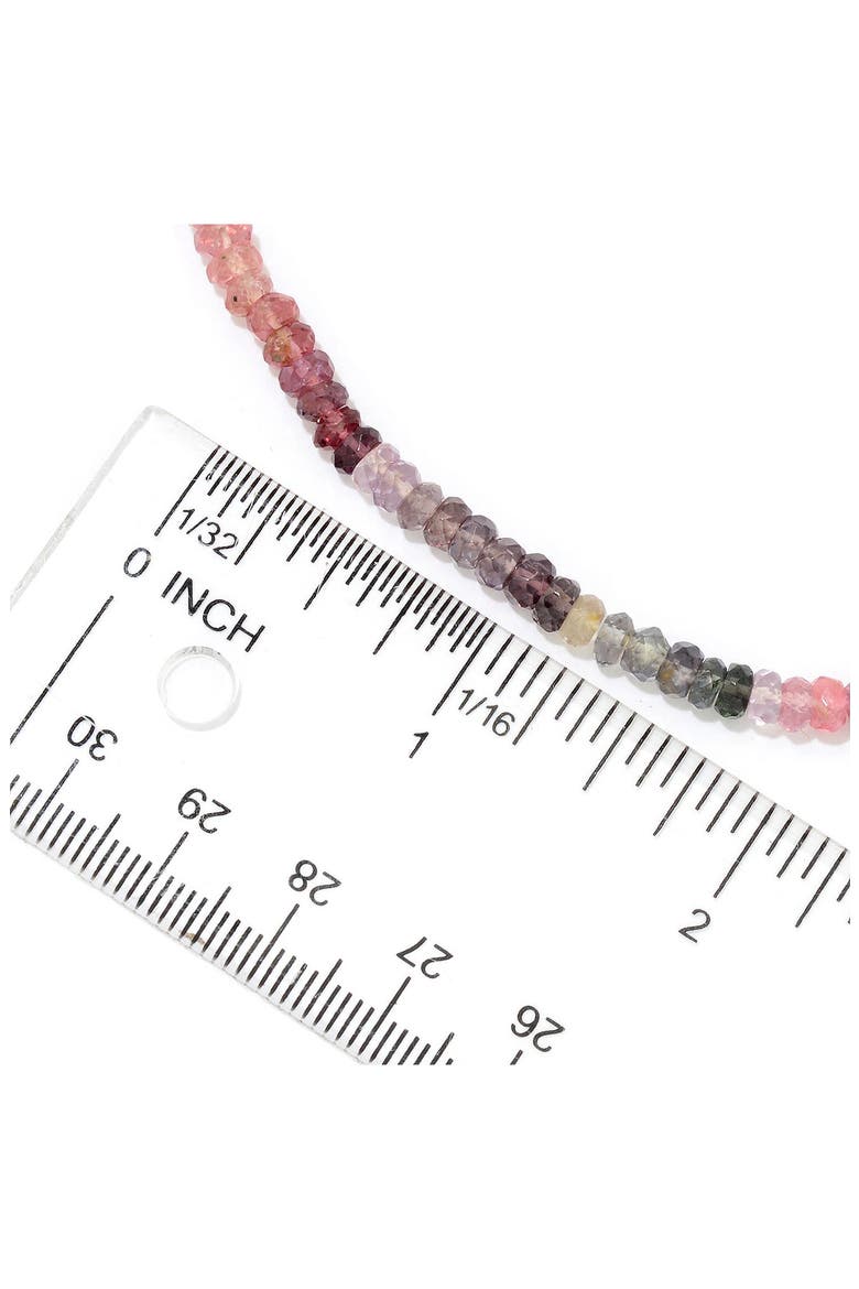 Beaded Spinel Necklace, Alternate, color, PINK MULTI