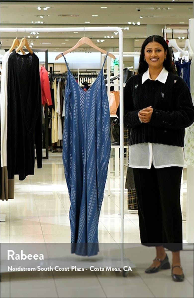 V-Neck Cover-Up Maxi Slipdress, sales video thumbnail