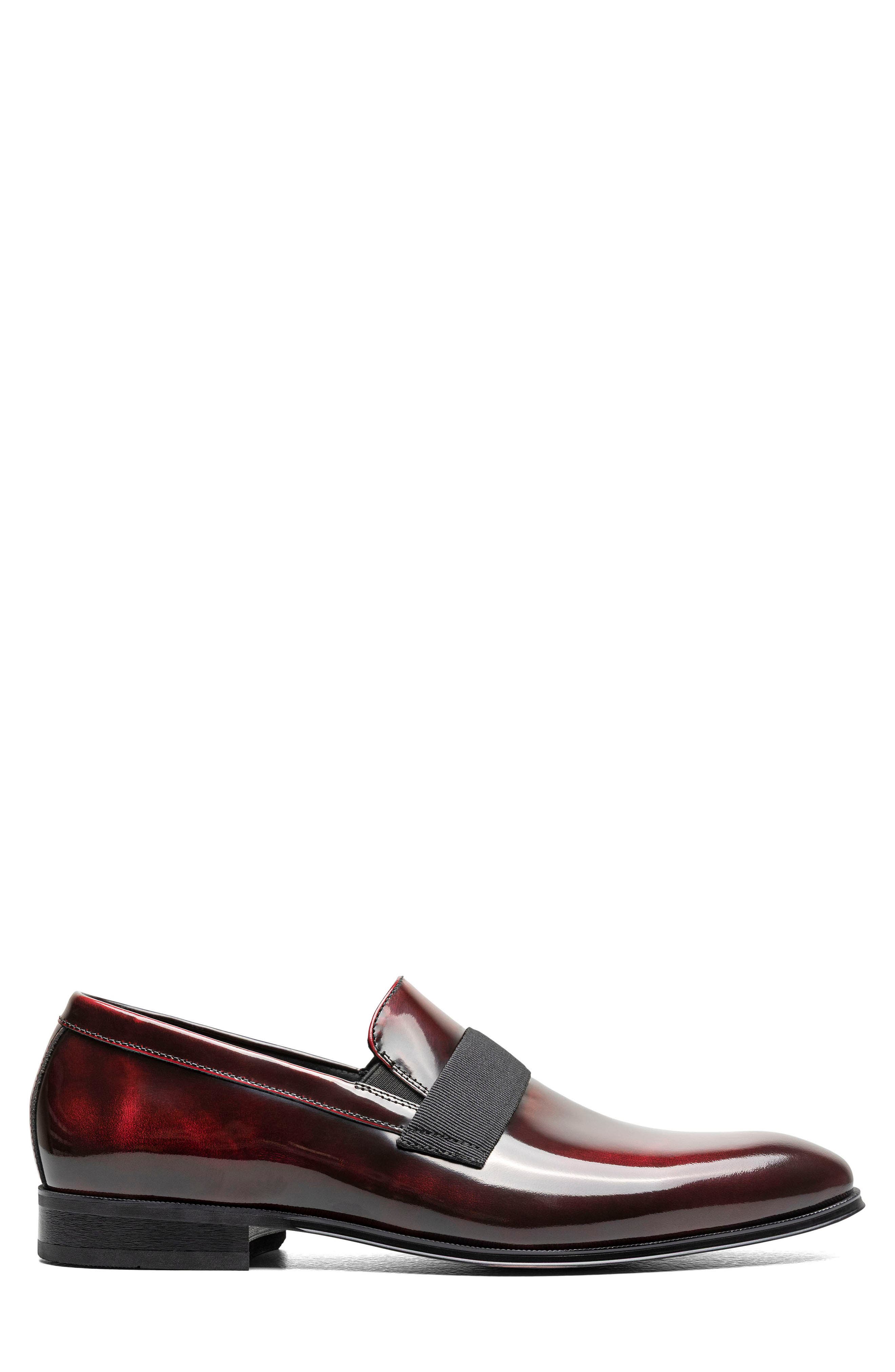Tux Plain Toe Slip-On, Alternate, color, BURGUNDY
