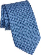 FERRAGAMO Trofeo Gancini Silk Tie