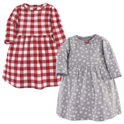 2Pk Long Sleeve Dress (Baby)