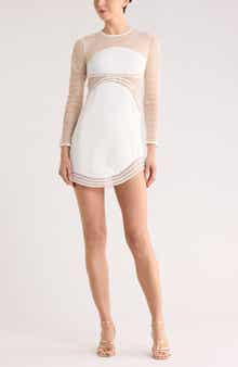 Simkhai Blaise Long Sleeve Minidress