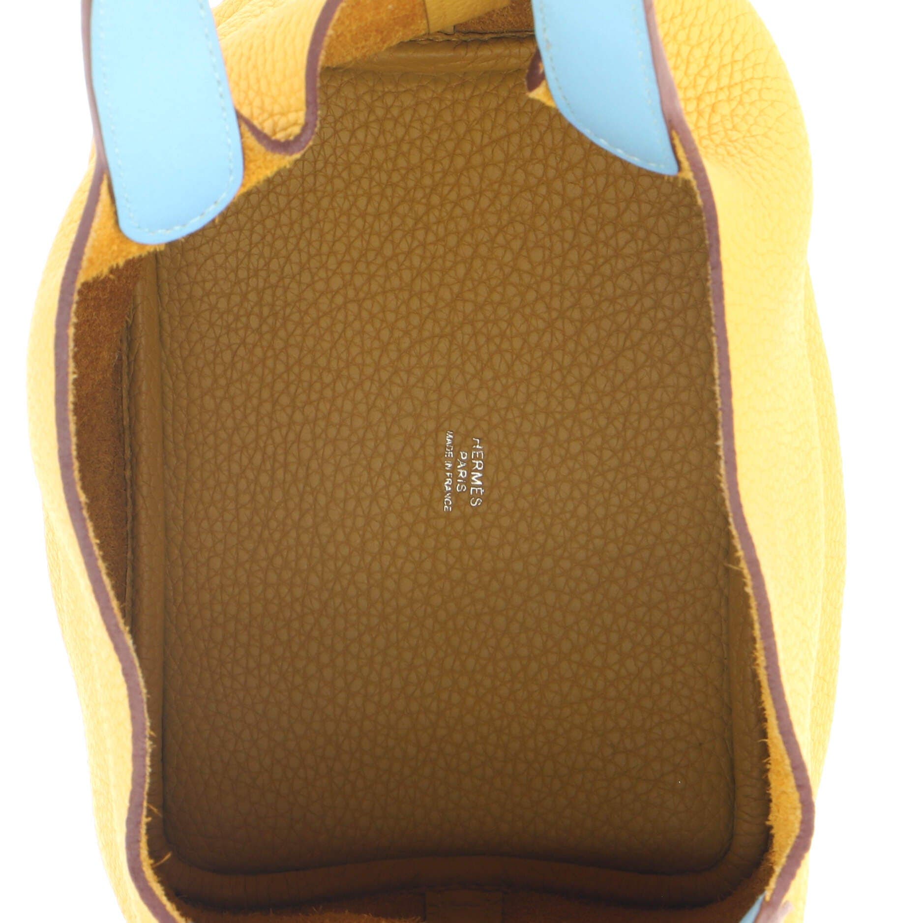 Eclat Picotin Lock Bag Clemence PM, Alternate, color, Yellow